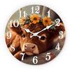 Alta Qualità Alla Moda Alta Qualità Highland Alta Qualità Mucca Alta Qualità Indossare Alta Qualità Girasole Alta Qualità Legno Alta Qualità Muro