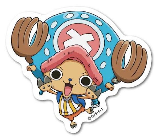 One Piece SD Character Chopper ONE PIECE Sticker LCS-509 (Normal)