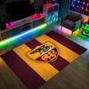 AS Roma Design Crystal Velvet Carpet Cozy Non?Slip Printed Rug For Bedroom Living Room Entrance
