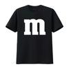 Unisexs M Candy Costume Set Funny Humor Halloween Group Soft Blend T Shirt Vintage Designer Clothes Homme Slightly