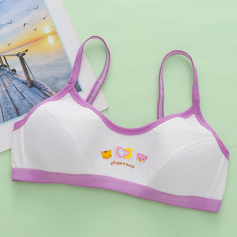 

Подростковый бюстгальтер-майка - Подростковое нижнее белье бандо One Size фиолетовый