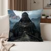 Chinese Games Bblack Myth Pillow Case Suitable For Bedrooms Living Rooms Cars Home Decoration