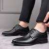 Men faux leather formal shoes office leather shoes JZ-1307
