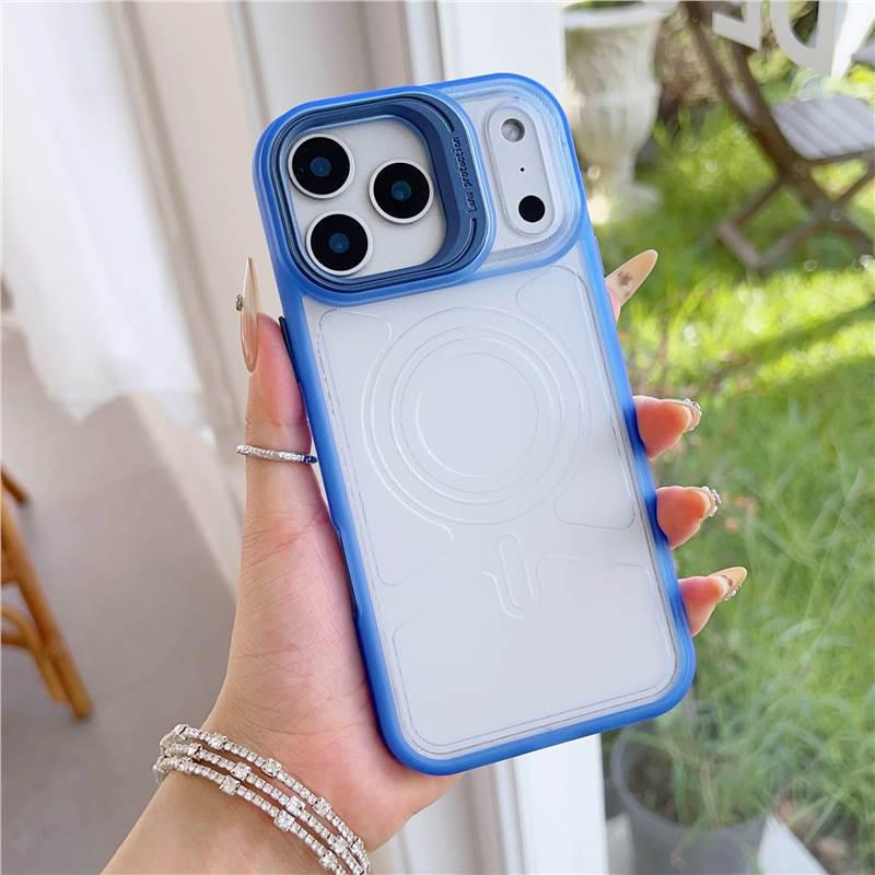 Ultra-Thin Frosted Semi-Transparent iPhone 17 Pro Max/16/15 Drop-Proof Protective Case iPhone 16