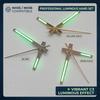 Green Luminous Watch Hands Glow in Dark Watch Accessories Self Luminous Watch Hands Logbook Needle for NH35/NH36/4R/7S Movement