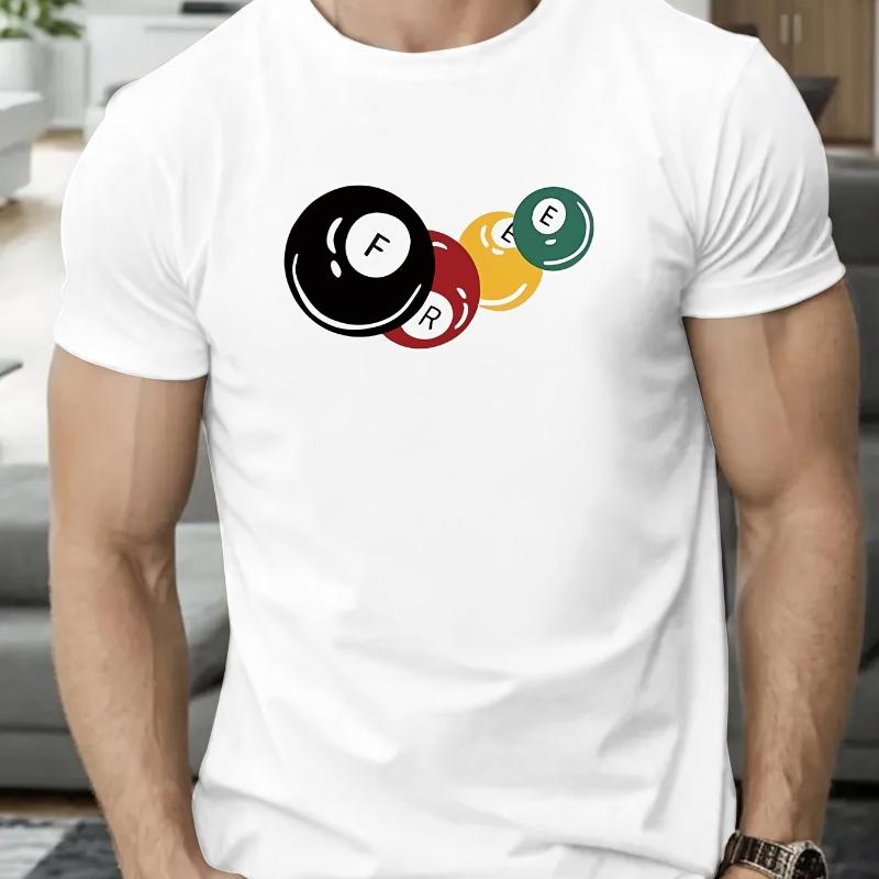 

Loose Fit Cotton T-Shirt - Breathable Unisex All-Season Short Sleeve XXL белый