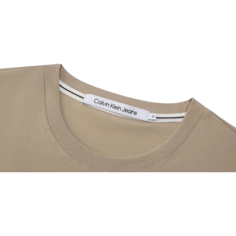 Calvin Klein Casual Minimalist Hollow Letter Comfortable Stretch Long Sleeve T-Shirt Men Tops J324497-PED