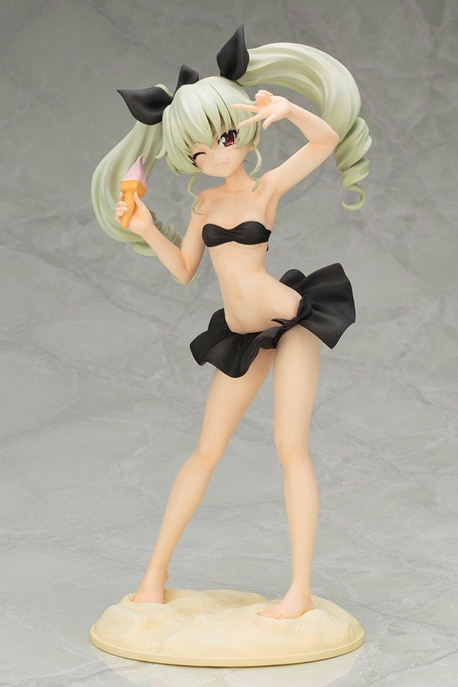 Kotobukiya Girls Panzer Movie Anchovy Swimsuit Scale PVC Painted Finished Figure & Ver. 1/7