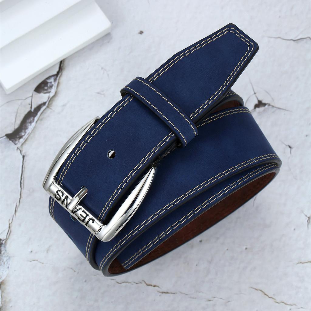 Men'S Belt Hong Kong Style Simple Student Light Belt Casual Personality Belt