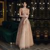 Evening Dress 1011 New Summer Temperament Banquet Student Art Examination Fashion Tube Top Dress Master Fairy Gas Annual Meeting