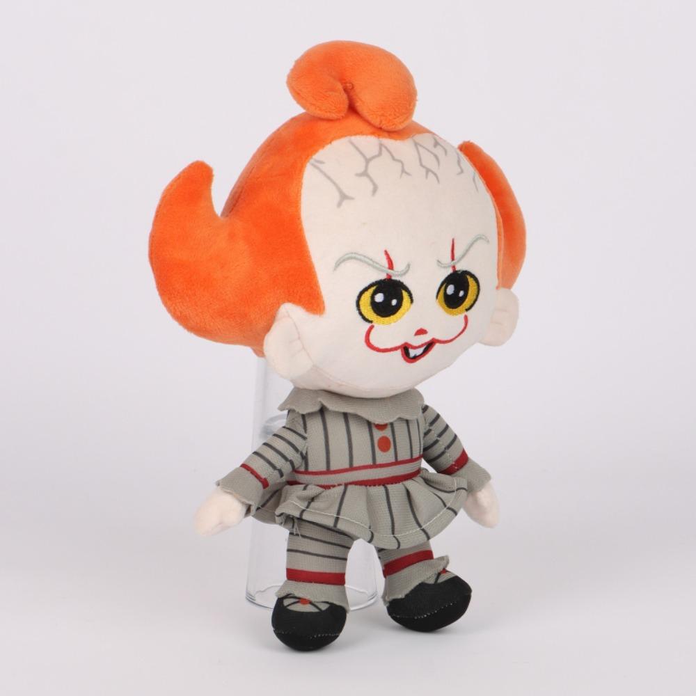 Chibi plyšová hračka Pennywise Film IT Hororový klaun Vycpávaná panenka Halloweenská sběratelská hračka Dárek