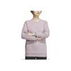 Adidas Solid Color Crew Neck Casual Long Sleeve Sweatshirt Women Sweatshirt Brown JE8612