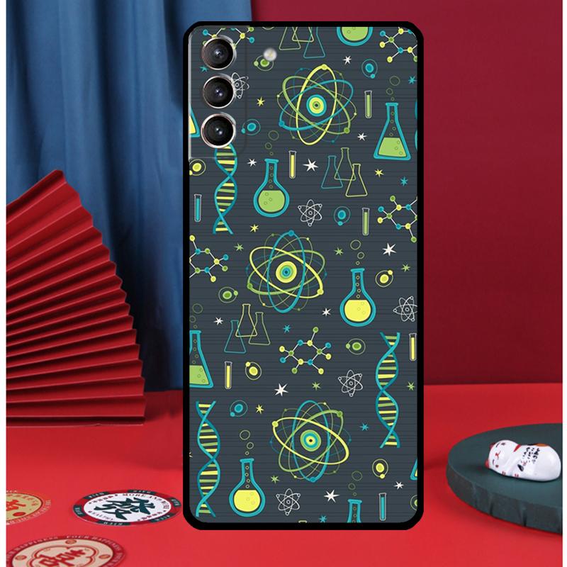 Science Biology Chemistry Phone Case For Samsung Galaxy S24 Ultra S9 S10 S20 FE S21 S22 S23 Plus S25 Ultra Back Cover