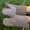 1 Pairs Silicone Oven Mitts Insulation Gloves  Kitchen Cooking Supplies Tools