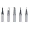 Set Soldering Iron Tips Silver Tools Oxygen-free Copper