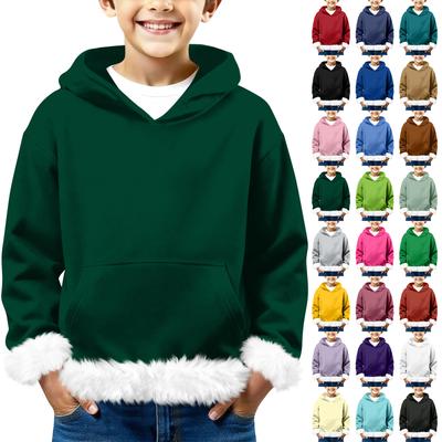 Children's Sweatshirt Girls Boys Long Sleeve Lightweight Casual Hoodie Loose Comfortable  Sweatshirt
