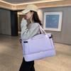 New travel bag Mother and child rhombus dry and wet separation fitness bag Large capacity yoga sports bag Birth boarding bag Women