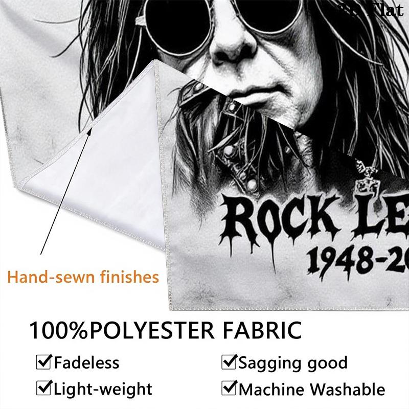 Ozzy Osbourne Wall Tapestry Aesthetic Wall Hanging Printed Fabric Blanket Decorative Tapestries for Bedroom Living Room Home Decor