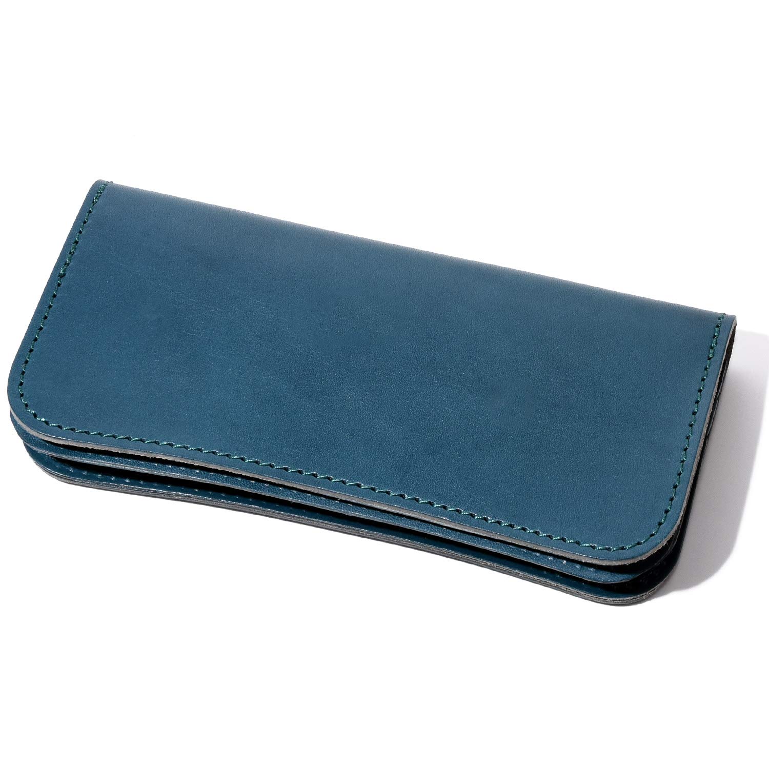 

Натуральна шкіра Tochigi Leather Long Wallet Wallet Thin Slim Monet Case Card Case Стильний популярний бренд Made in Japan [NARU] Чоловічі Жіночі (ВМС)