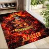 Custom Name Gryffindor Pride Fire Carpet Rug Customizable Soft Washable Anti-Slip Home Living Room Sofa Mats Personalized Rug. 090985