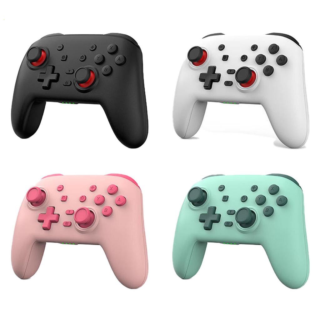 Switch Pro Wireless Bluetooth Controller with Six-Axis Motion, Dual Vibration & Macro Programming
