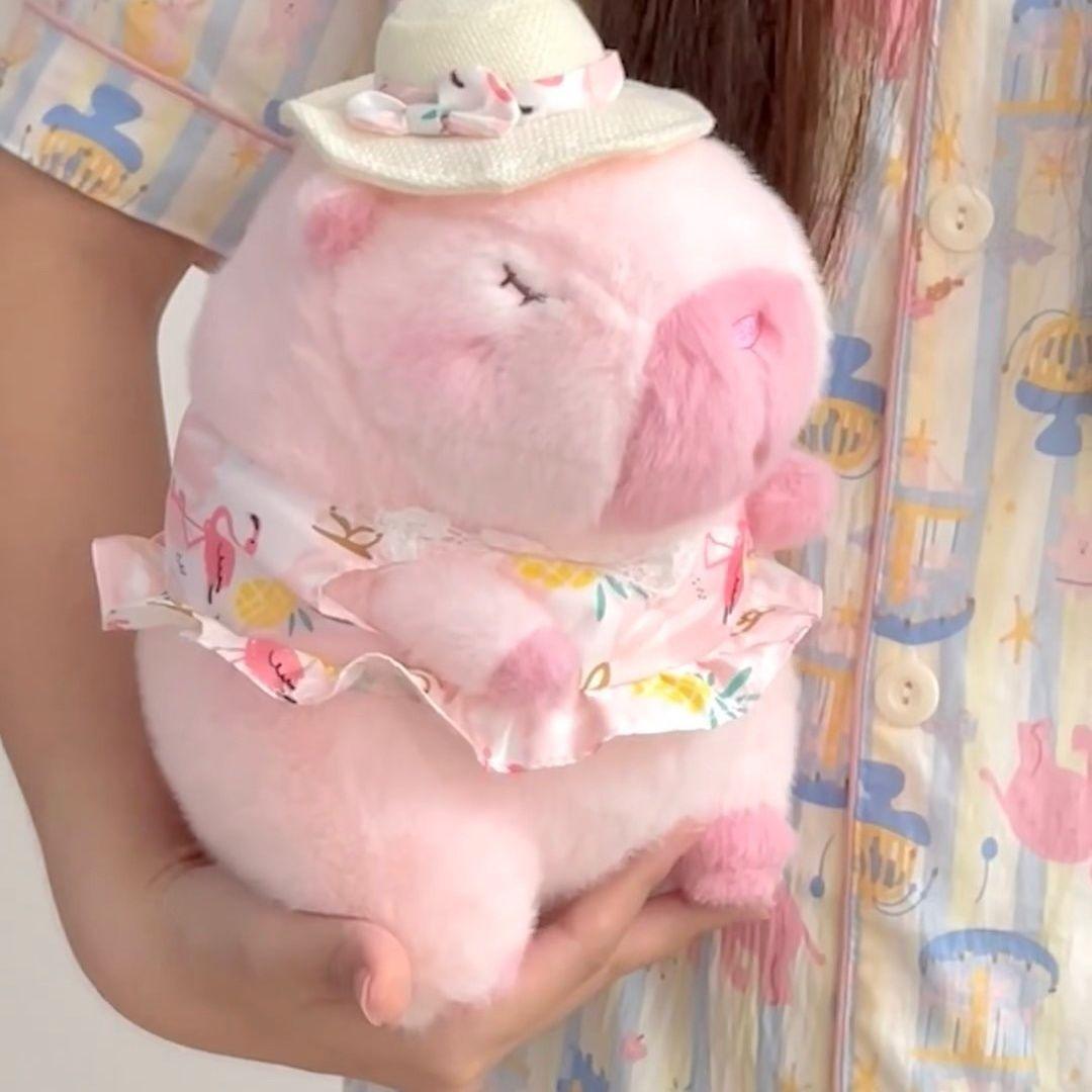 

Summer Beach Vacation Kappi Plush Toy Barra Doll Cute Super Cute Dressed Guinea Pig Doll Birthday Gift 25cm - Eight Inch Goods