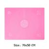 Multicolor Silicone Baking Mat Baking Sheet Pizza Dough Mat Soft Rolling Pastry Board Cutting Fondant Cake Dough Pad Bakeware