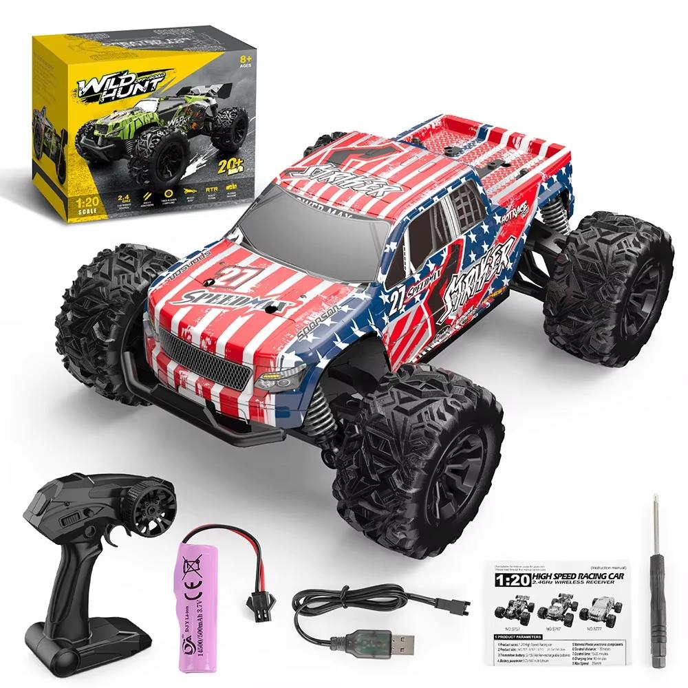 New 1:20 Off Road RC Car 2.4G Radio Remote Control Cars RTR High Speed Climbing Drift Remote Control Monster Truck Toys for Children