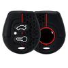 Silicone Car Key Case For For Vw Fox 2006-2008 Citi Golf 2003 For Seat Ibiza Leon Toledo Mii Altea For Skoda Fabia Octavia