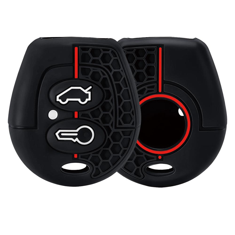Silicone Car Key Case For For Vw Fox 2006-2008 Citi Golf 2003 For Seat Ibiza Leon Toledo Mii Altea For Skoda Fabia Octavia