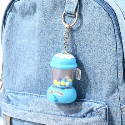 Yousheng Kids Ręczna Wyciskarka do Soku Gashapon Brelok Symulacyjny Ekstraktor Zabawka z Kręcącymi się Kulami Mini Zawieszka do Plecaka dla Chłopców Dziewczynek