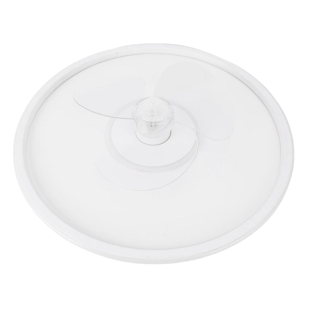 LED Ceiling Light with Fan 19.6 Inch 3000K to 6000K Dimmable 6 Speeds Modern Round Ceiling Fan Light with Remote for Bedroom Kitchen