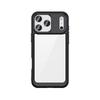 For iPhone 17 Pro Max Case iPhone 17 Air iPhone 17 Pro Max Cover Bumper Shockproof Clear PC + Silicone Protective Phone Cover