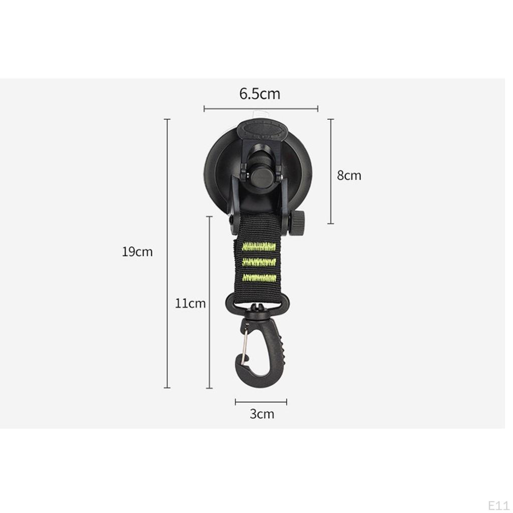Pack of Rotating Suction Cups for Tent Anchoring