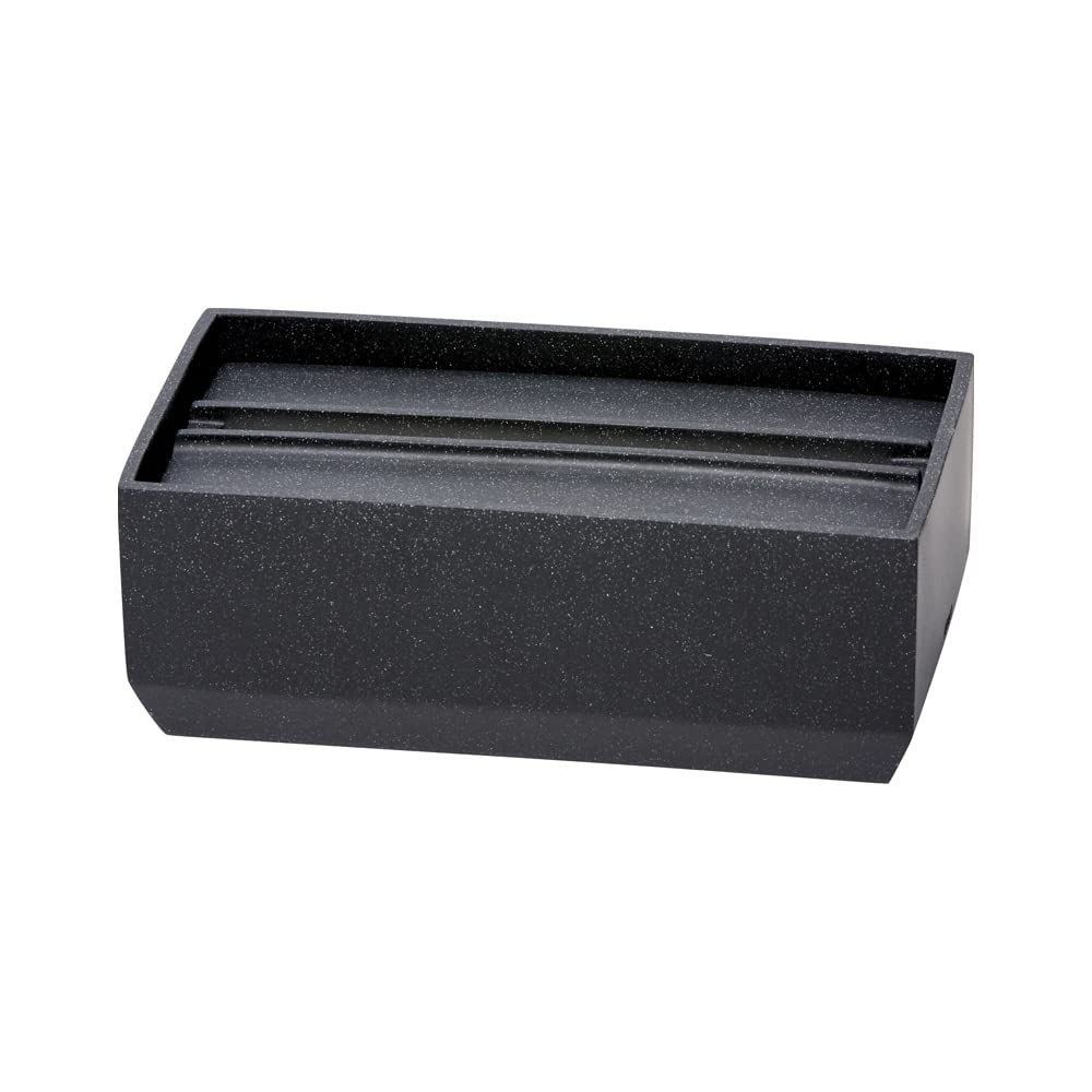 Ideaco Paper Towel Box Torel 140 Sand Black Matte