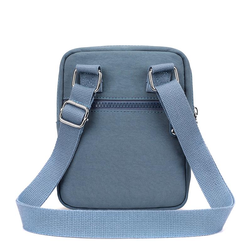 Small Bag Women's Shoulder Crossbody Bag Nylon Small Square Bag Mobile Phone Bag