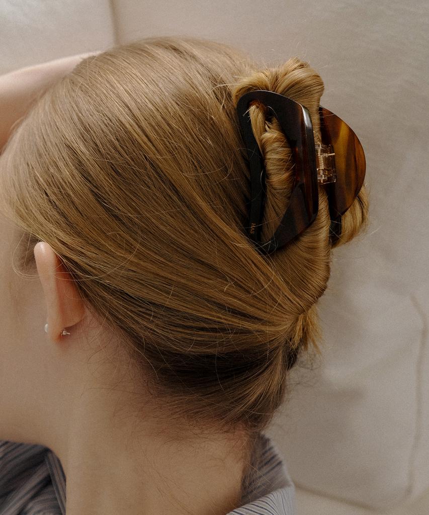 Has Hld009 Classic Rounded Hair Clip