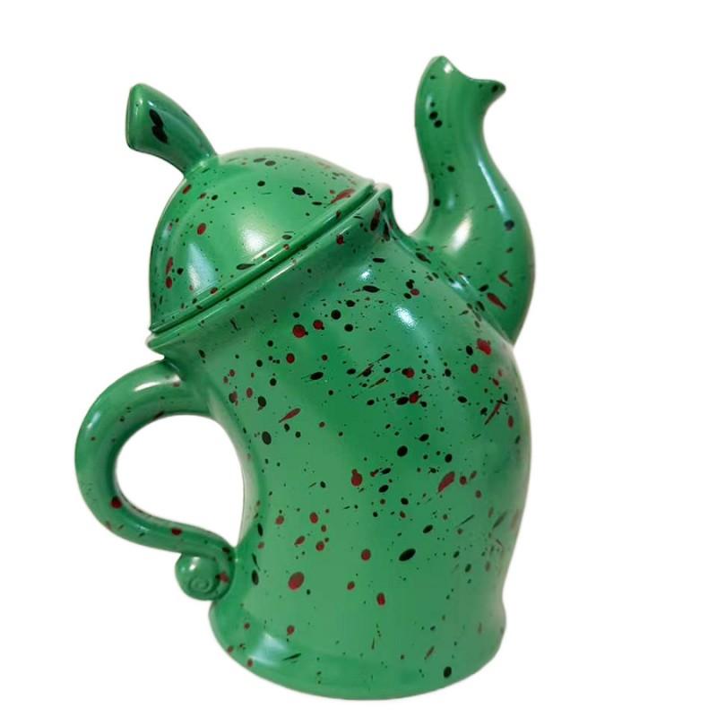 Kolorowy ceramiczny słoik na herbatę z osobowością Dekoracyjny słoik do przechowywania Cukierki Przekąski Prezent Urodziny Ślub