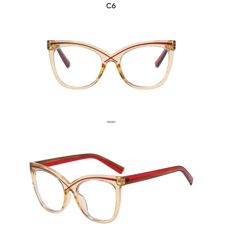 Women's Eyewear: Trendy Oversized Cat-eye Glasses