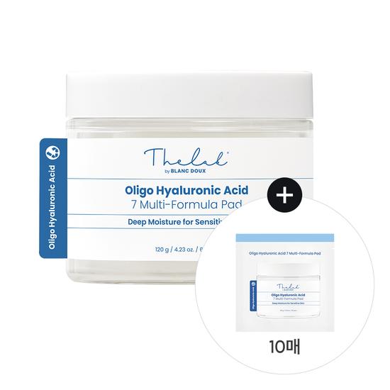 The Lab by Blanc Doux Oligo Hyaluronic Acid 7 Multi-Formula Pads 60 Sheets (+10 Sheets)