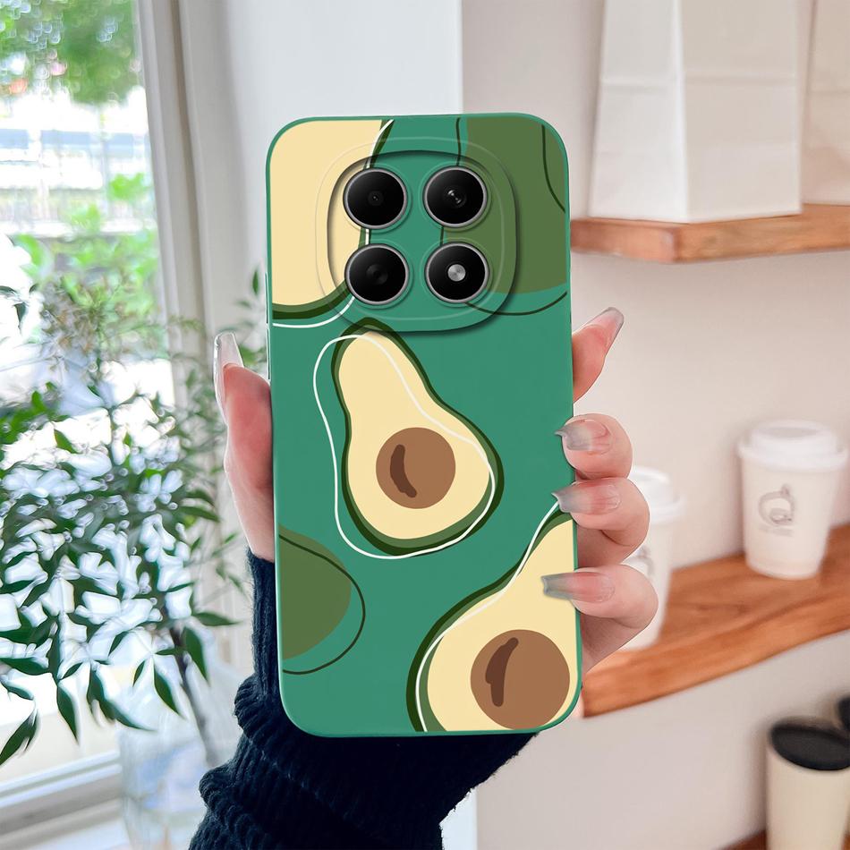 Cartoon Dinosaur Case For Poco M8 Pro 5G Back Cover For Poco M 8 Camera Lens Protection Soft Liquid Silicone Phone Protectors