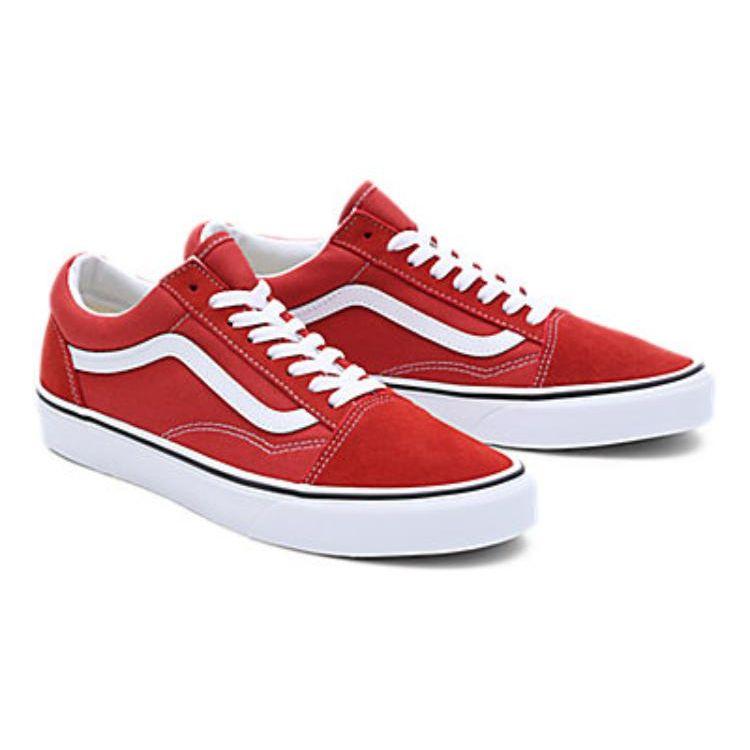 Vans Unisex Old Skool Color Theory Red White VN0005UF49X