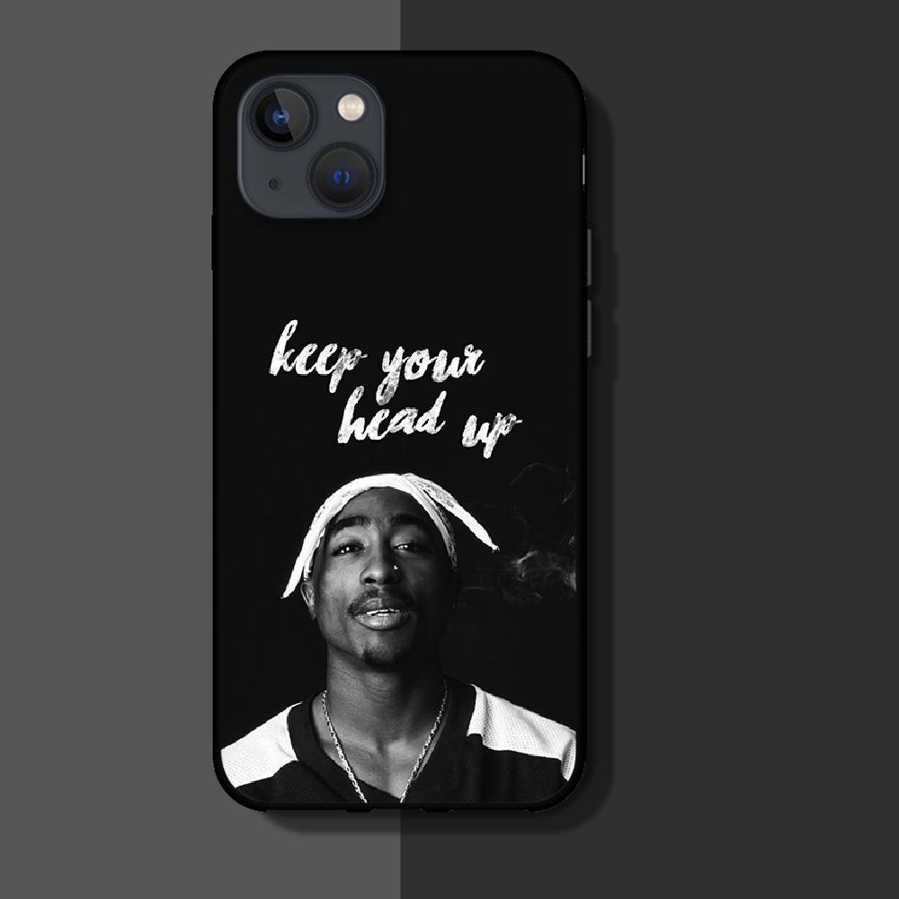 Buy 2pac Tupac Rapper Tempered Glass Phone Case For IPhone 5 6 7 8 11 12 13  S SE X Xs Xr Plus Pro Max IPhone13 Mini Cover Cell at affordable prices