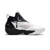 Li Ning BadFive 4 Cushioning Slip Resistant Abrasion Resistant Mid Top Basketball Shoes Men's Black White ABFU031-1
