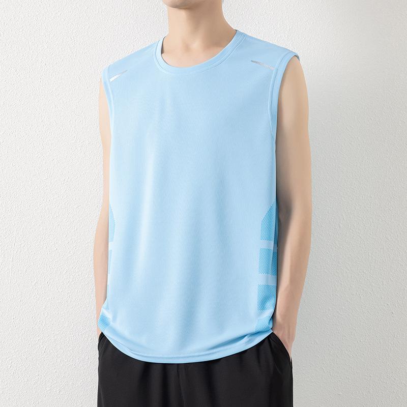 Summer Casual Loose Skin Friendly Soft and Versatile Men's Sleeveless Vest