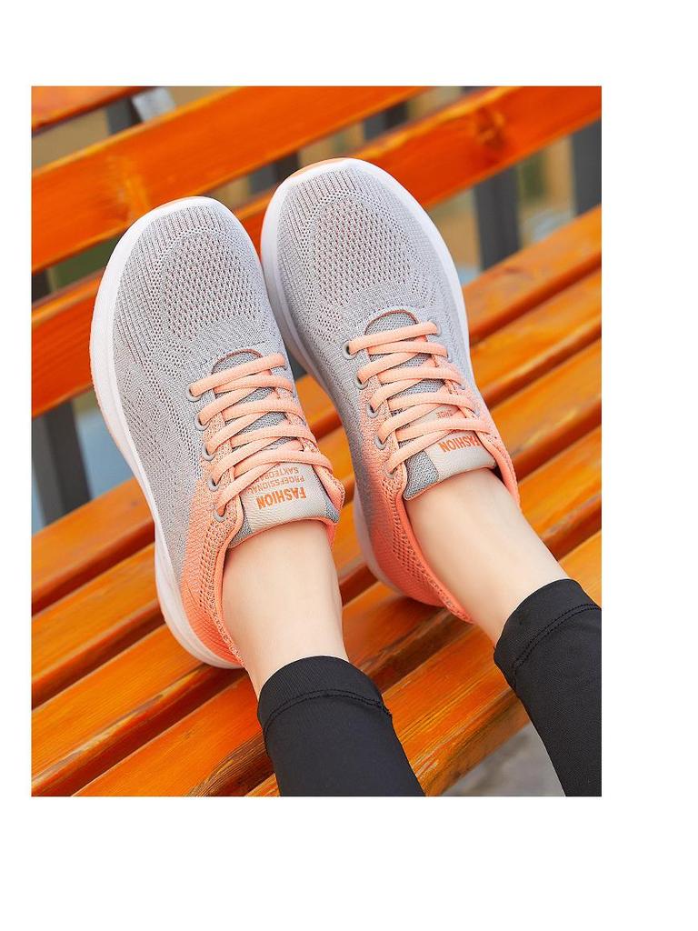 2025 Women's Summer Breathable Flyknit Casual Sneakers - Fashionable Student Shoes