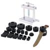 Watch for Case Press Set with 12/18 Fitting Dies Watch Press Dies Back for Case Closer Machine Press Die Kit for Watch R