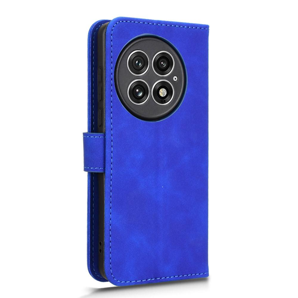 For OnePlus 13 Leather Case Skin-Feel Anti-Drop Wallet Flip Phone Cover
