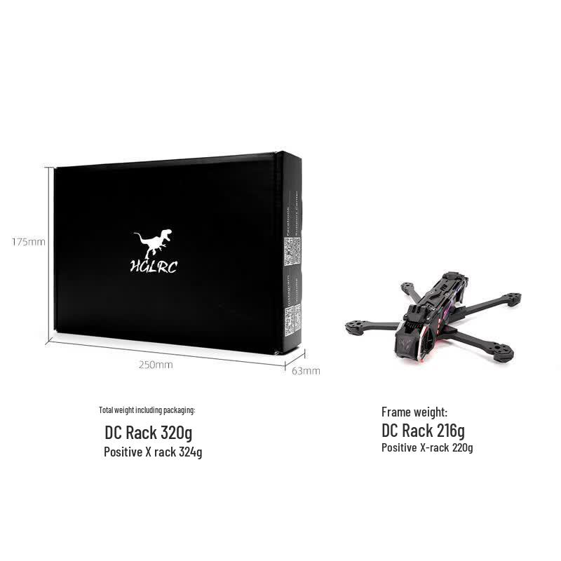 HGLRC Nblade MAX 5-inch DC Drone Frame