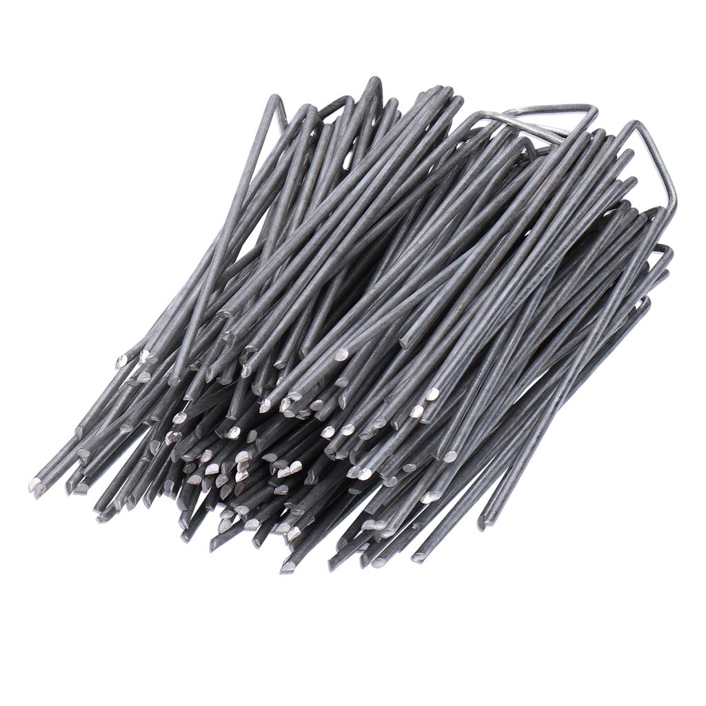 50PCS Landscape Pins U Shaped Turf Pin Ground Staple for Securing Fences Ground Cover